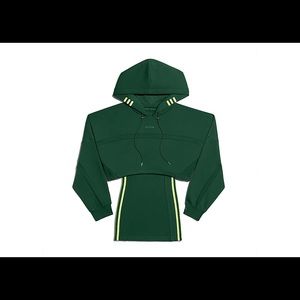 IVY PARK HOODED CUTOUT DRESS